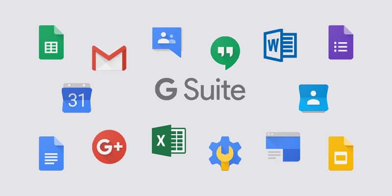Google G Suite Metas Digitais